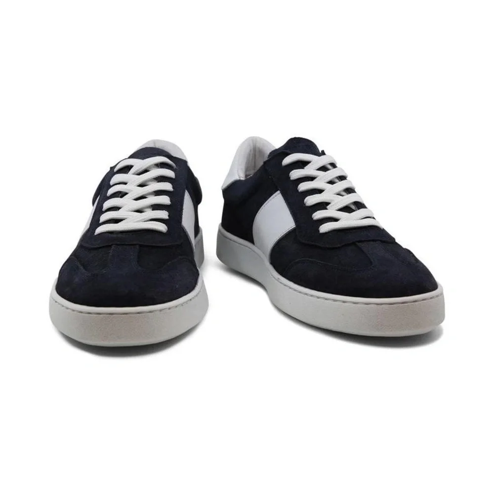 Junk De Luxe Black Lace-Up Low Top Sneakers Size USA 10 UK 9.5